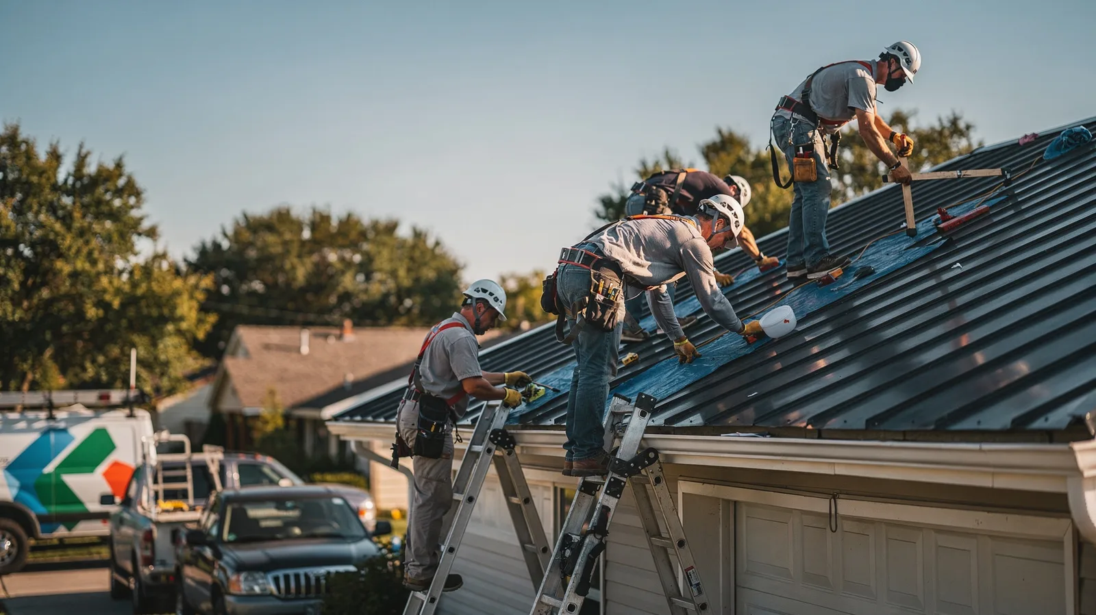 Metal Roof Installation in Golden Eagle, IL near me